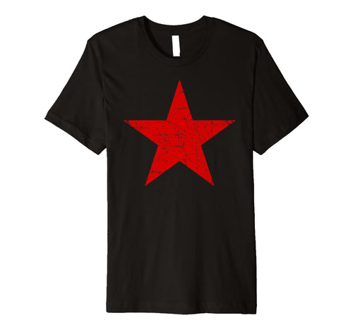 Red Star Army Military Political 70S T-Shirt - Graphic Print for Adults - T-Shirt, Sweatshirt, Hoodie