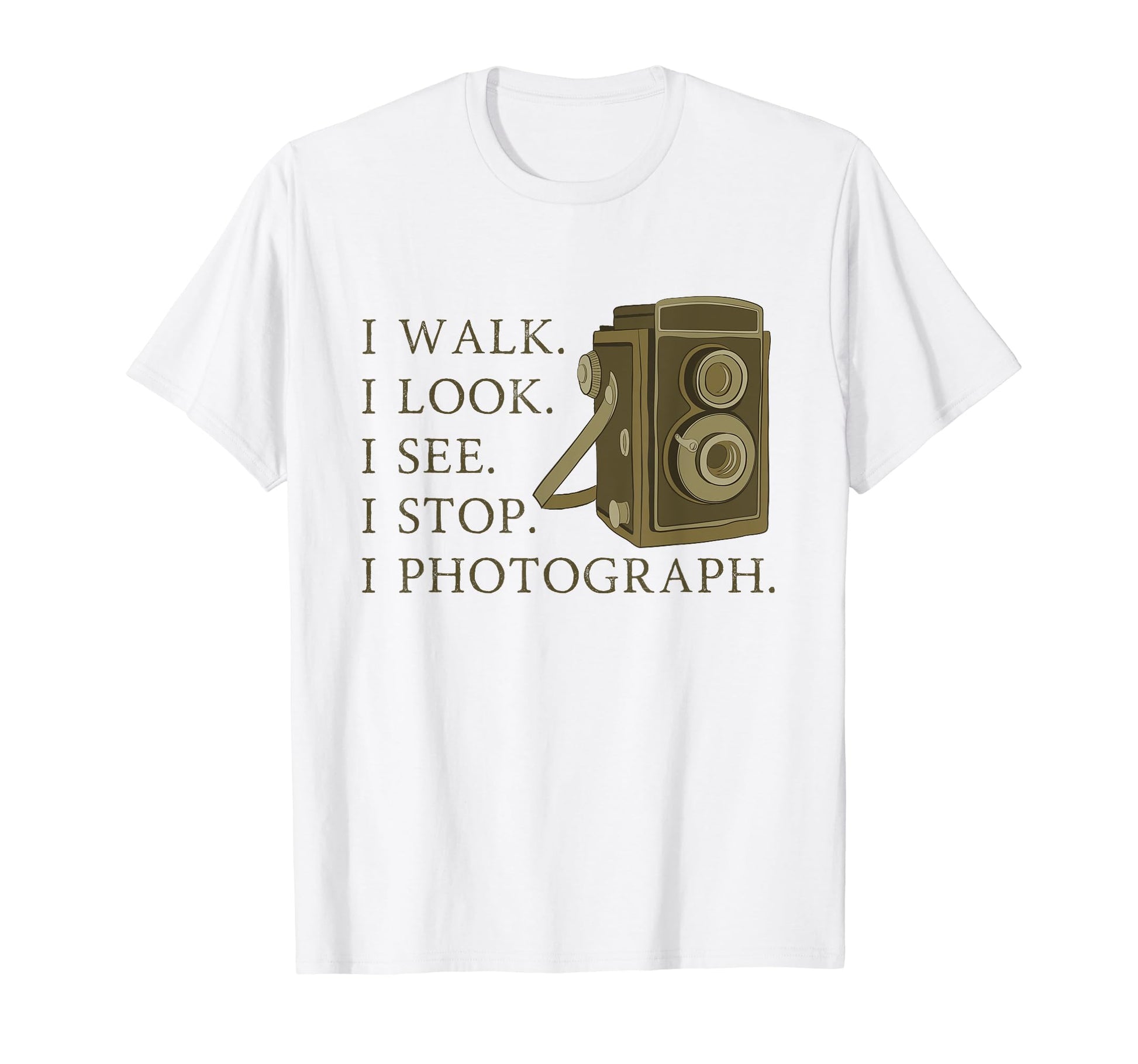 Photography Old Camera Photographer T-Shirt - Casual Everyday Wear Unisex - T-Shirt, Sweatshirt, Hoodie