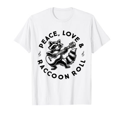 Raccoon Rock And Roll Music Raccoon T-Shirt - Trendy Graphic Men Women - T-Shirt, Sweatshirt, Hoodie