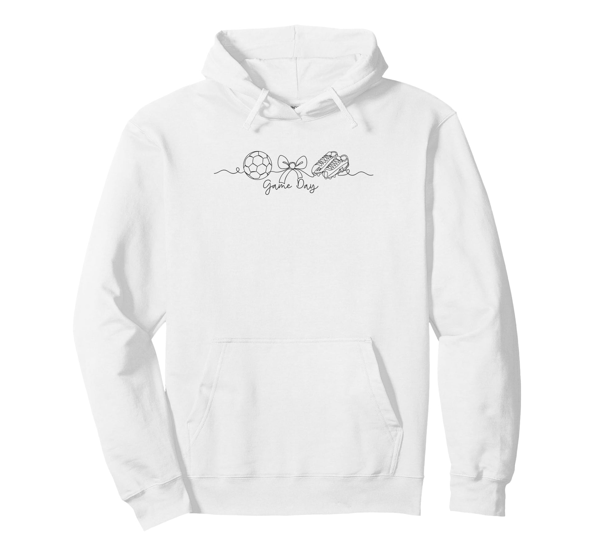 Soccer Mom Game Day Soccer Fan Mommy Hoodie - Streetwear Style for Adults - T-Shirt, Sweatshirt, Hoodie