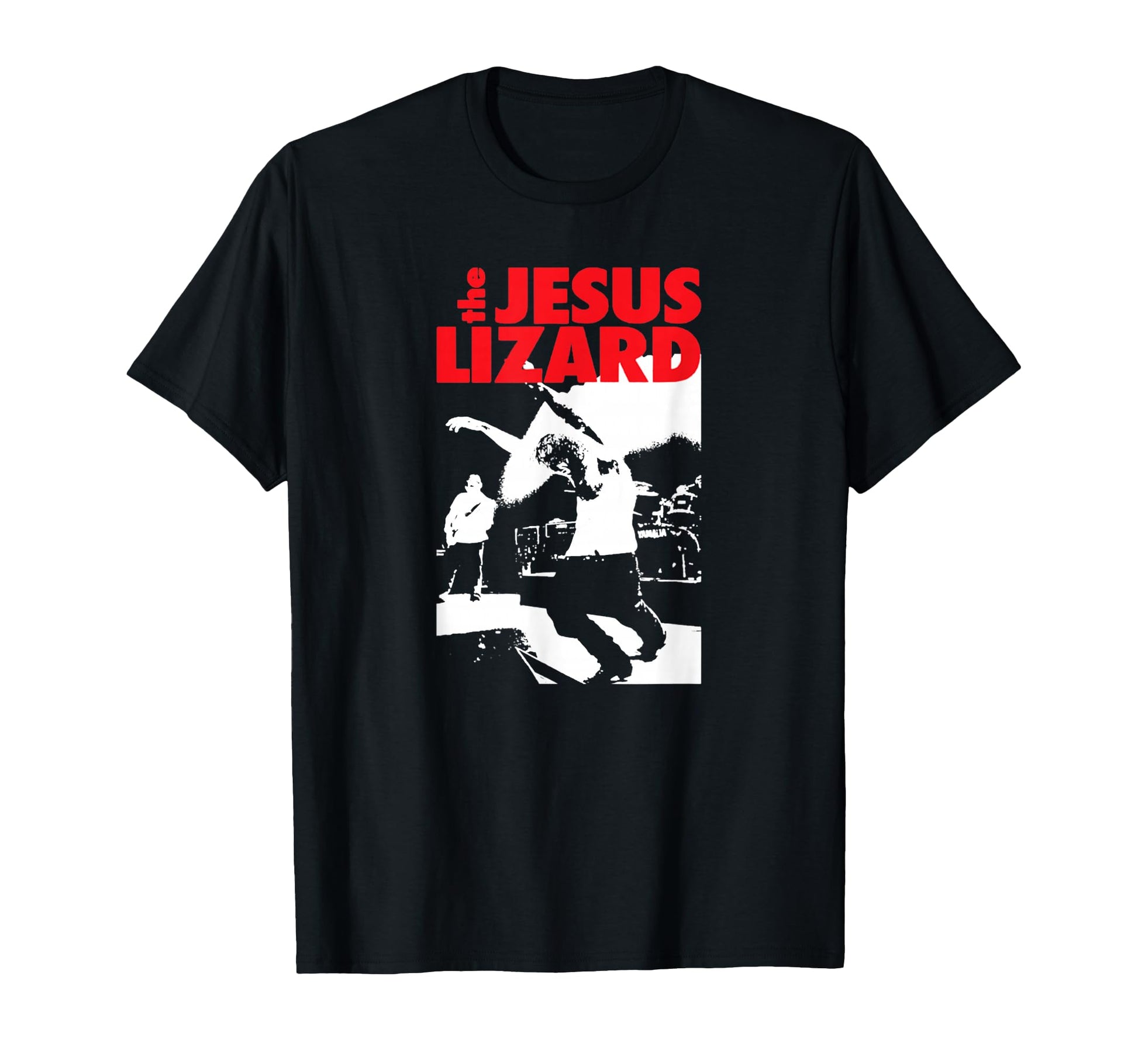 Jesus Lizard Stripes Musician T-Shirt - Minimalist Print Men Women - T-Shirt, Sweatshirt, Hoodie