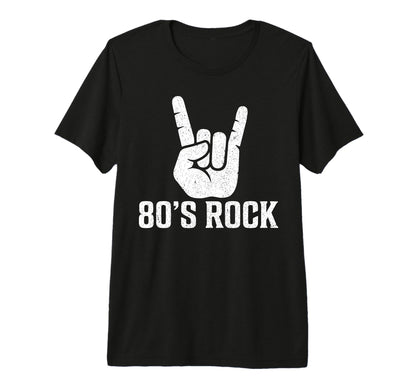 80S Rock N Roll Rock Band Rock Music T-Shirt - Trendy Graphic for Adults - T-Shirt, Sweatshirt, Hoodie