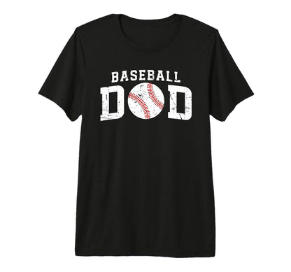 Mens Baseball Dad Proud Baseball Player T-Shirt - Unique Graphic Men Women - T-Shirt, Sweatshirt, Hoodie
