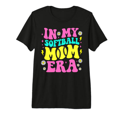 My Softball Mom Era Softball Mama T-Shirt - Custom Art Print Men Women - T-Shirt, Sweatshirt, Hoodie