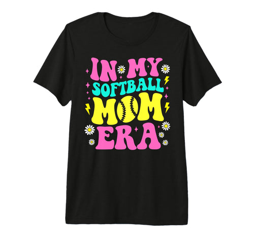 My Softball Mom Era Softball Mama T-Shirt - Custom Art Print Men Women - T-Shirt, Sweatshirt, Hoodie