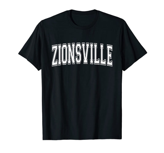 Zionsville Indiana Usa Sports Varsity T-Shirt - Minimalist Print Men Women - T-Shirt, Sweatshirt, Hoodie