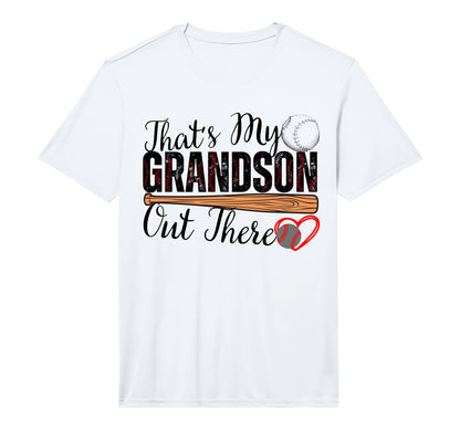 Thats My Grandson Out There Baseball T-Shirt - Trendy Graphic Men Women - T-Shirt, Sweatshirt, Hoodie