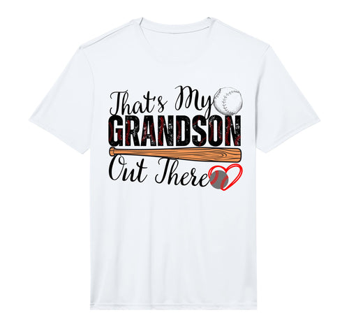 Thats My Grandson Out There Baseball T-Shirt - Trendy Graphic Men Women - T-Shirt, Sweatshirt, Hoodie
