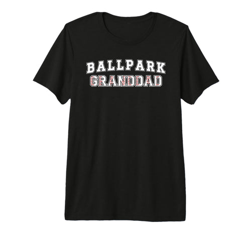Mens Ballpark Granddad Baseball Granddad T-Shirt - Novelty Apparel Unisex - T-Shirt, Sweatshirt, Hoodie