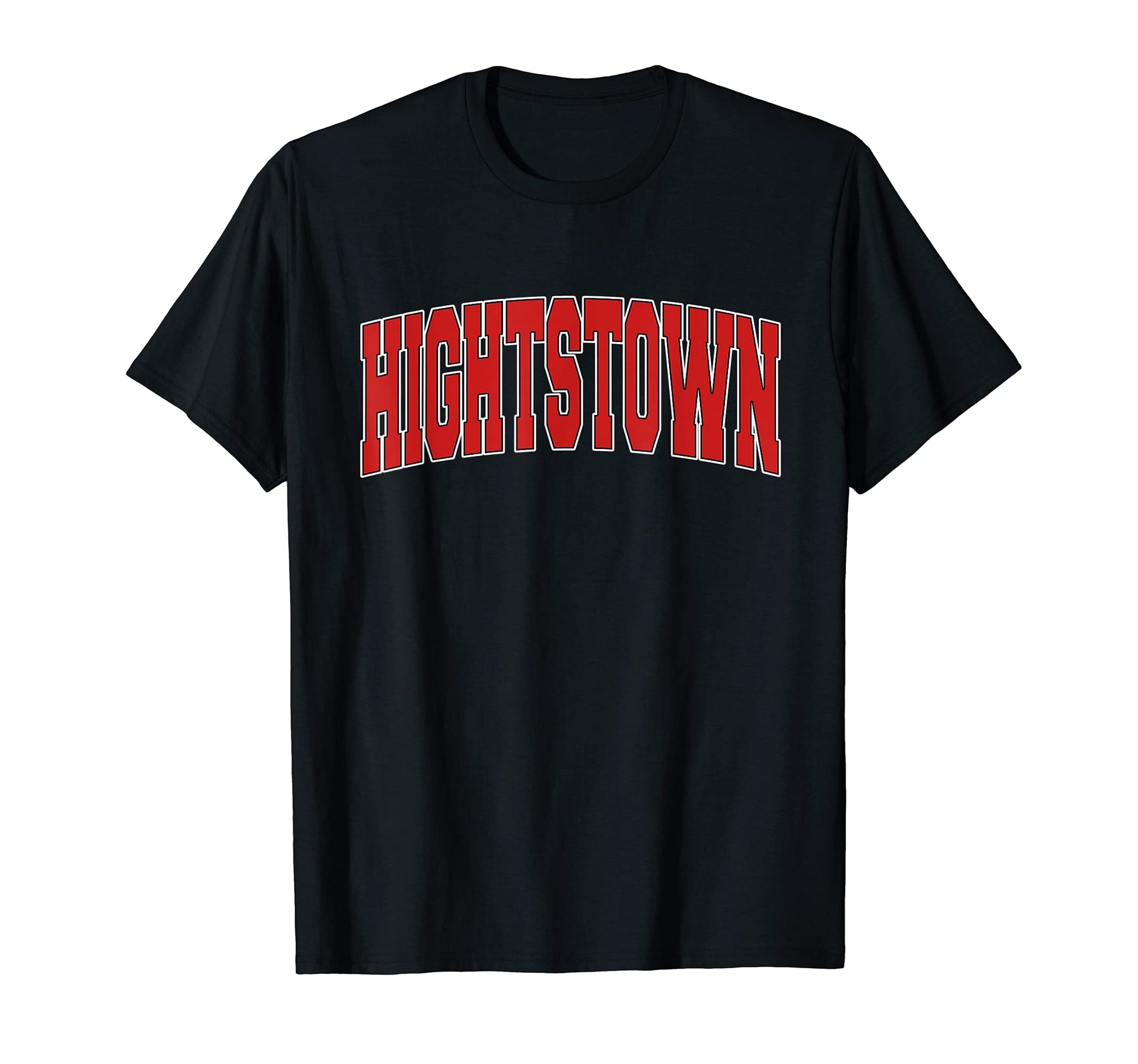 Hightstown Nj New Jersey Varsity T-Shirt - Fun Novelty Design Men Women - T-Shirt, Sweatshirt, Hoodie