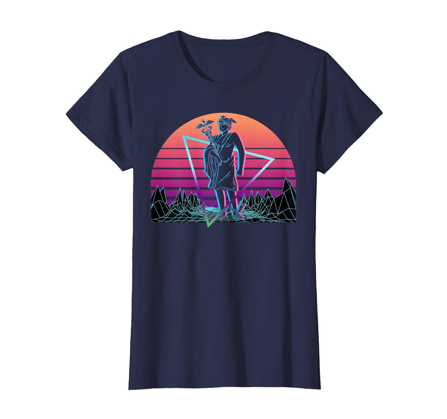 Hermes Greek God Speed Vaporwave T-Shirt - Aesthetic Graphic Men Women - T-Shirt, Sweatshirt, Hoodie