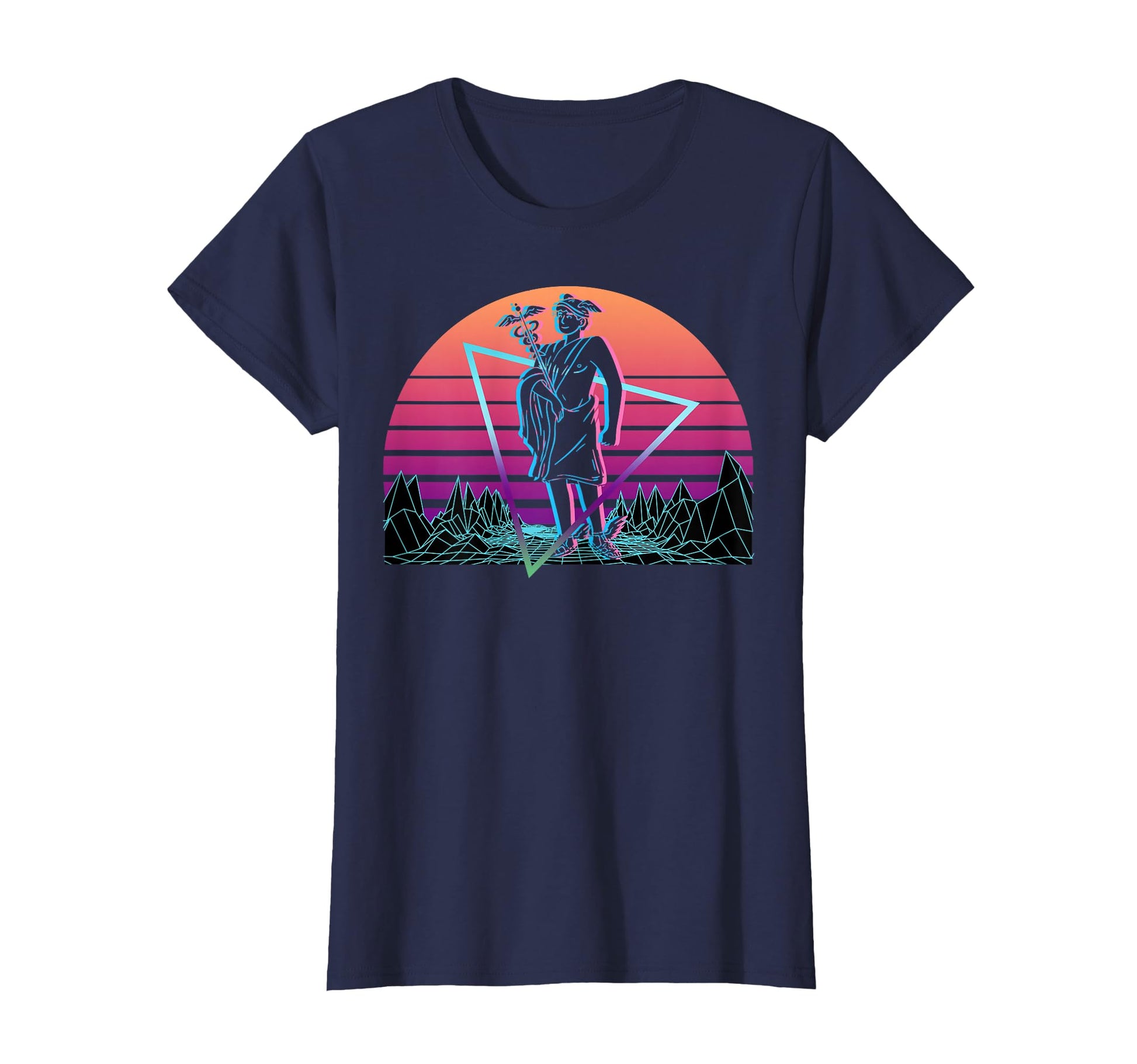 Hermes Greek God Speed Vaporwave T-Shirt - Aesthetic Graphic Men Women - T-Shirt, Sweatshirt, Hoodie