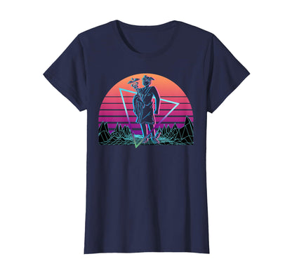 Hermes Greek God Speed Vaporwave T-Shirt - Aesthetic Graphic Men Women - T-Shirt, Sweatshirt, Hoodie