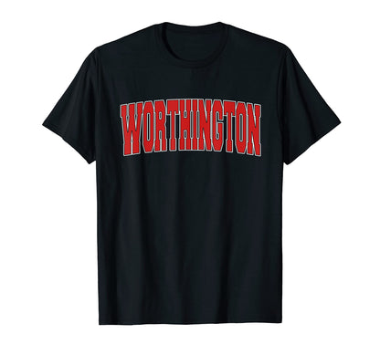 Worthington Oh Ohio Varsity Usa Sports T-Shirt - Graphic Print for Adults - T-Shirt, Sweatshirt, Hoodie