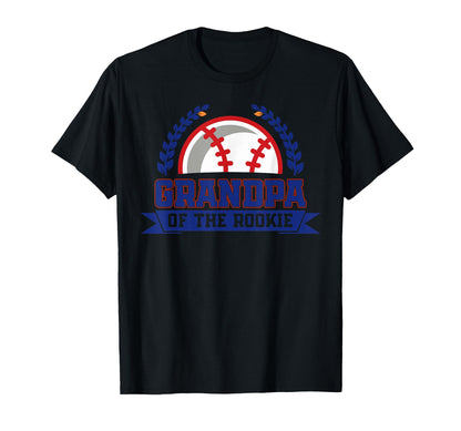 Grandpa Rookie 1St Birthday Baseball T-Shirt - Trendy Graphic Men Women - T-Shirt, Sweatshirt, Hoodie