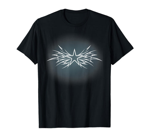 Y2K 90S Supernova Tattoo Star T-Shirt - Fun Novelty Design Unisex - T-Shirt, Sweatshirt, Hoodie