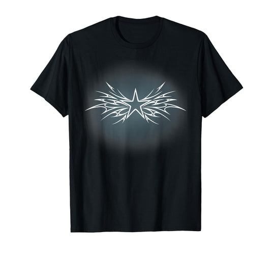 Y2K 90S Supernova Tattoo Star T-Shirt - Fun Novelty Design Unisex - T-Shirt, Sweatshirt, Hoodie