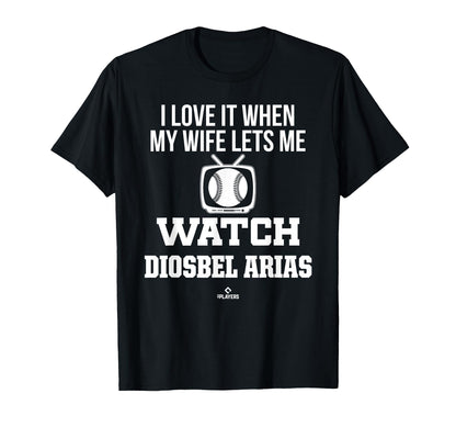 My Wife Lets Me Watch Diosbel Arias T-Shirt - Aesthetic Graphic Unisex - T-Shirt, Sweatshirt, Hoodie