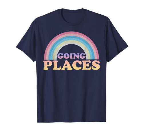 Going Places Rainbow Pastel Gradient T-Shirt - Trendy Graphic Unisex - T-Shirt, Sweatshirt, Hoodie