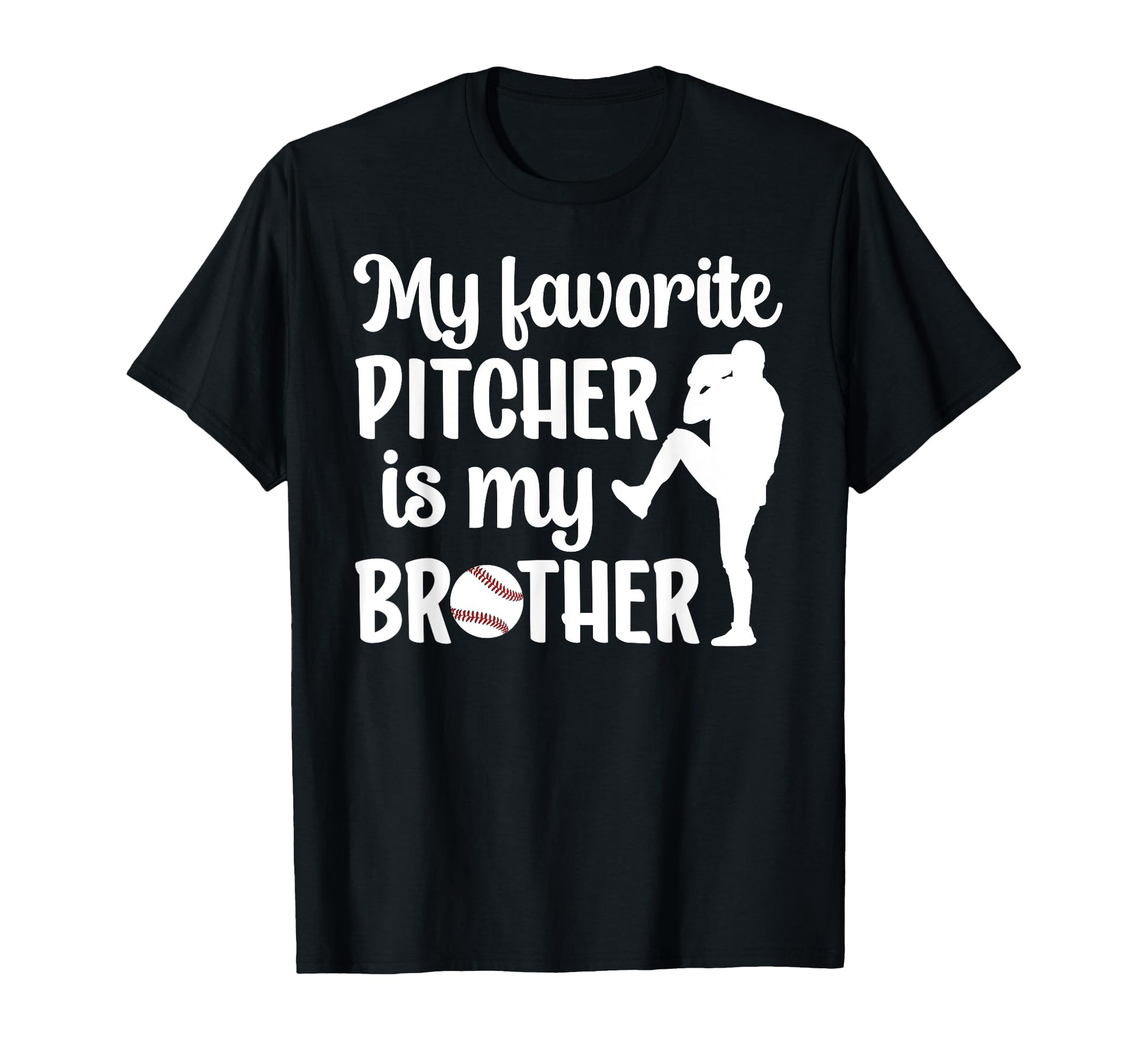 Baseball Pitcher Sister Proud Sister T-Shirt - Aesthetic Graphic Unisex - T-Shirt, Sweatshirt, Hoodie