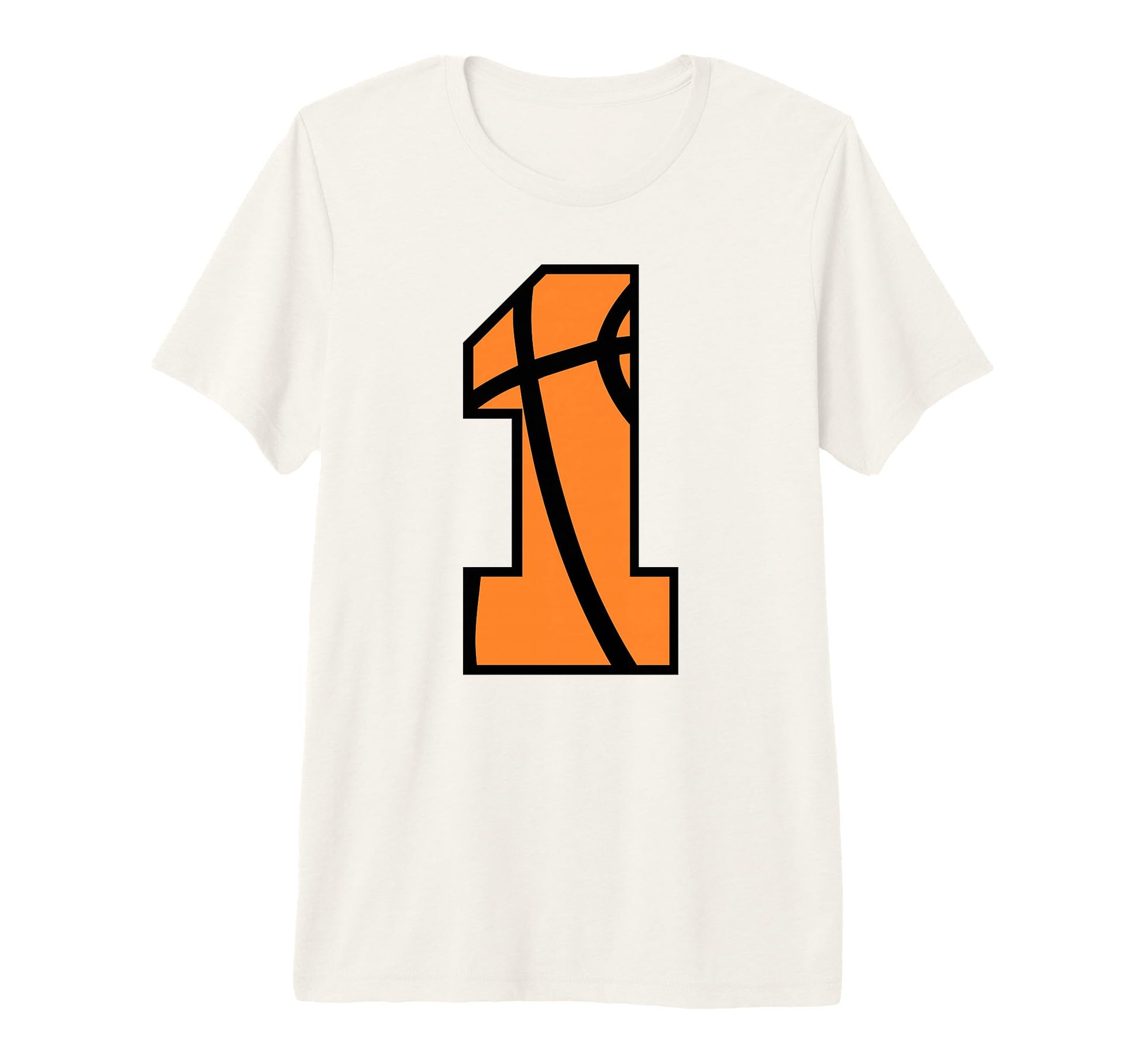 Basketball Number 1 Game Day School T-Shirt - Casual Everyday Wear Unisex - T-Shirt, Sweatshirt, Hoodie