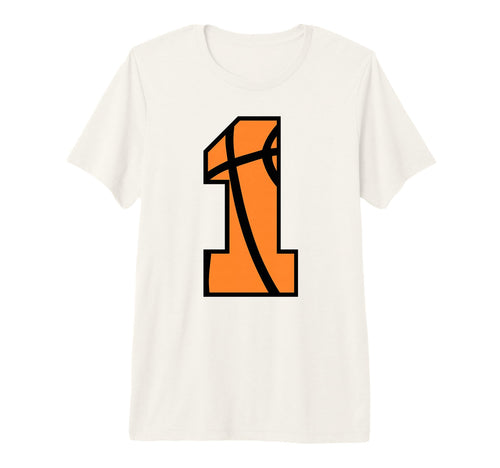 Basketball Number 1 Game Day School T-Shirt - Casual Everyday Wear Unisex - T-Shirt, Sweatshirt, Hoodie