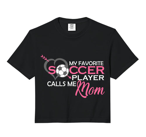 My Favorite Soccer Player Calls Me Sweatshirt - Graphic Print Men Women - T-Shirt, Sweatshirt, Hoodie