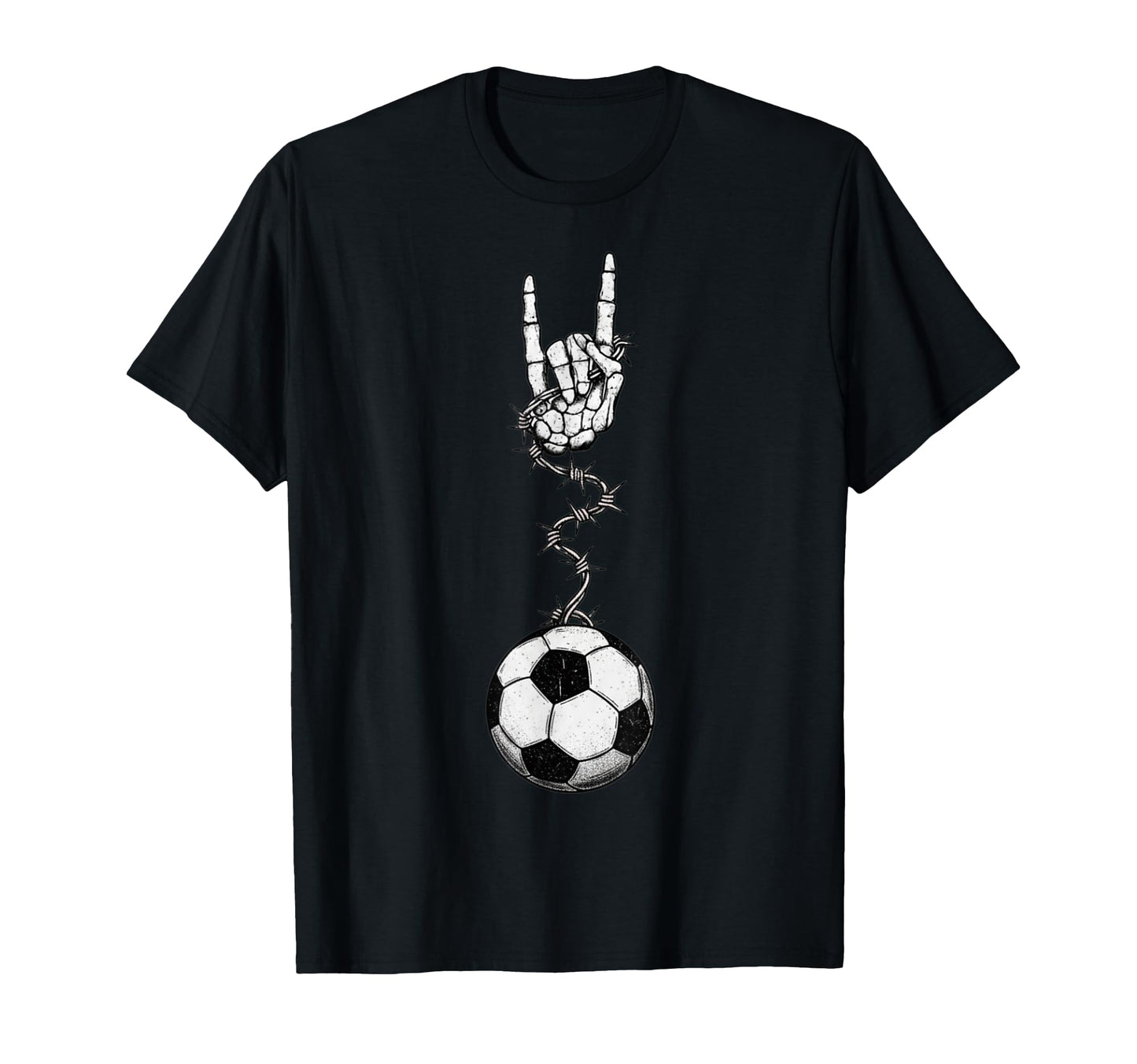 Soccer Player Coach Team 90S Alt Metal T-Shirt - Minimalist Print Men Women - T-Shirt, Sweatshirt, Hoodie