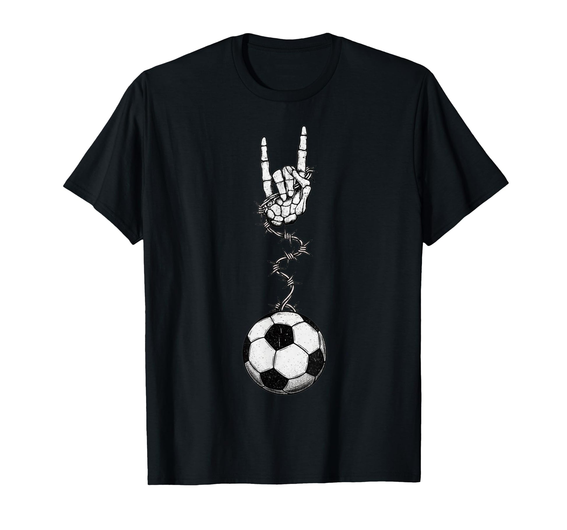 Soccer Player Coach Team 90S Alt Metal T-Shirt - Minimalist Print Men Women - T-Shirt, Sweatshirt, Hoodie