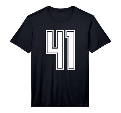 Jersey 41 White Sports Team Jersey T-Shirt - Novelty Apparel Men Women - T-Shirt, Sweatshirt, Hoodie