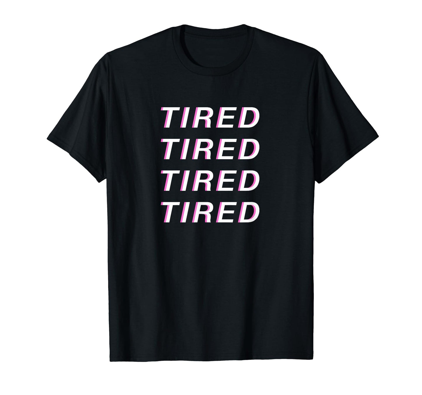 Tired Vaporwave Aesthetic T-Shirt - Custom Art Print Men Women - T-Shirt, Sweatshirt, Hoodie
