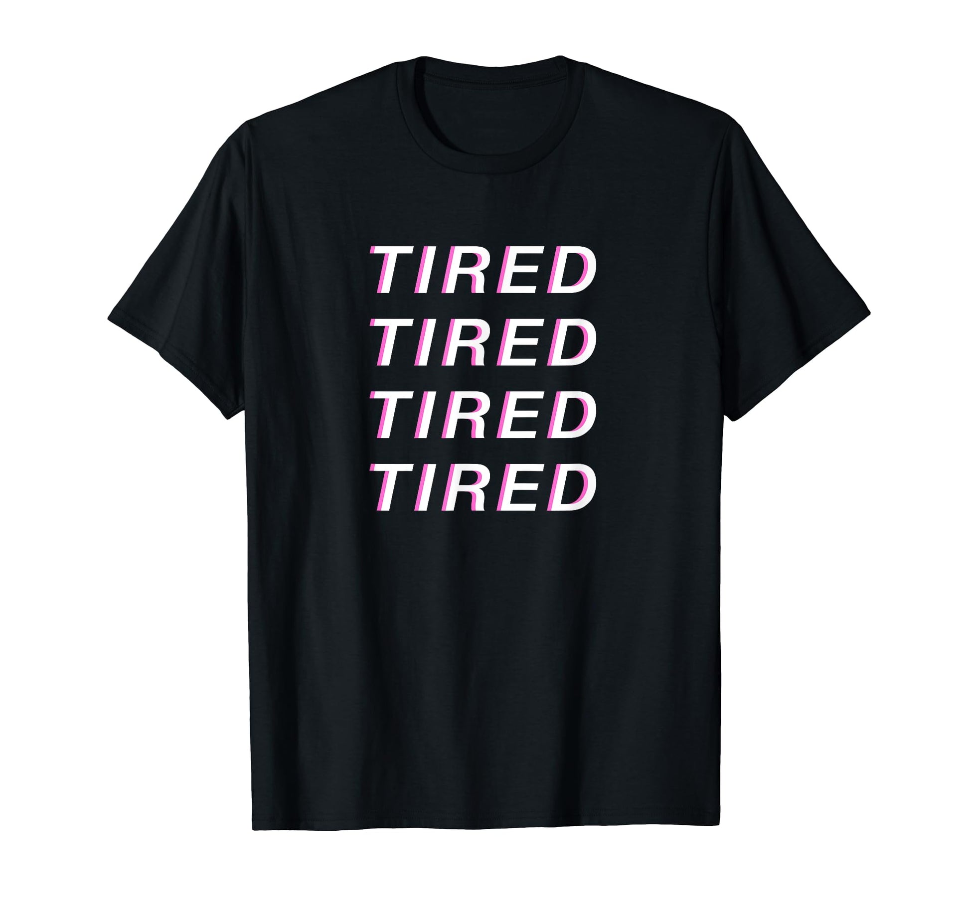 Tired Vaporwave Aesthetic T-Shirt - Custom Art Print Men Women - T-Shirt, Sweatshirt, Hoodie