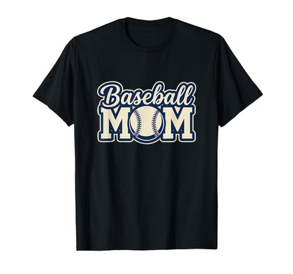 Baseball Mom Heart Athlete Club T-Shirt - Aesthetic Graphic for Adults - T-Shirt, Sweatshirt, Hoodie