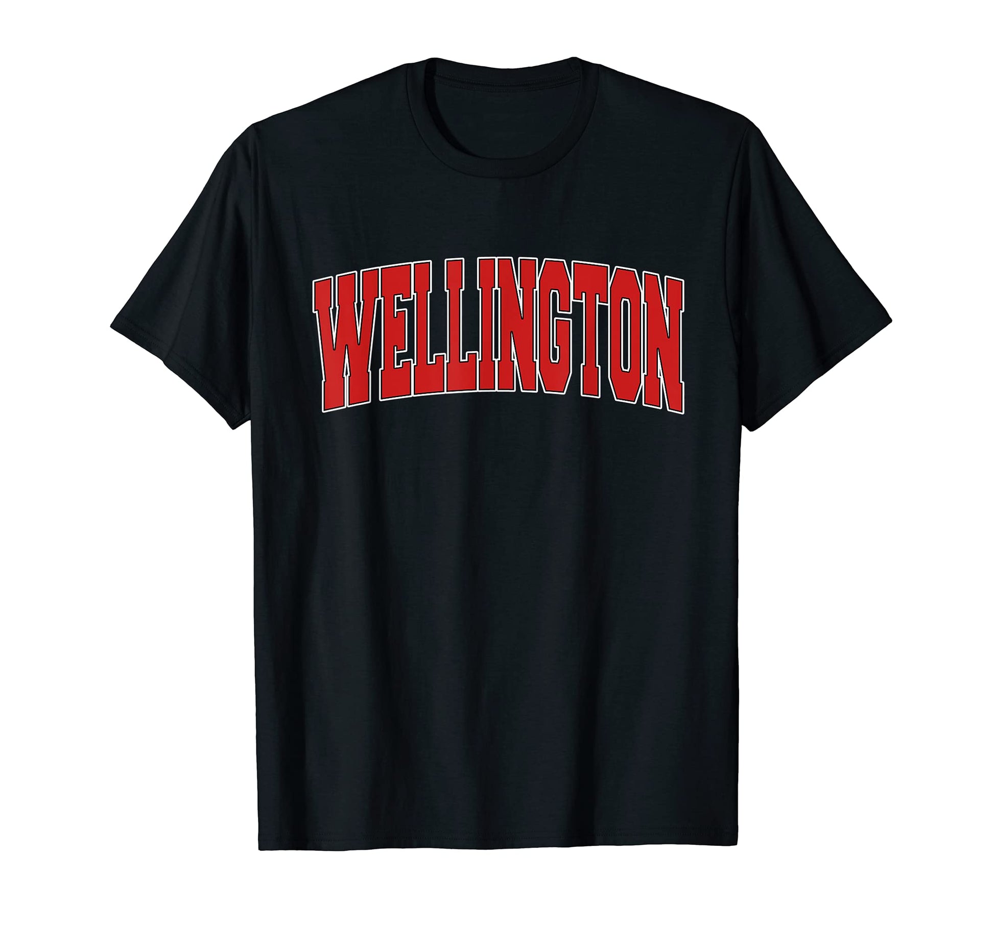 Wellington Ks Kansas Varsity Usa T-Shirt - Aesthetic Graphic for Adults - T-Shirt, Sweatshirt, Hoodie