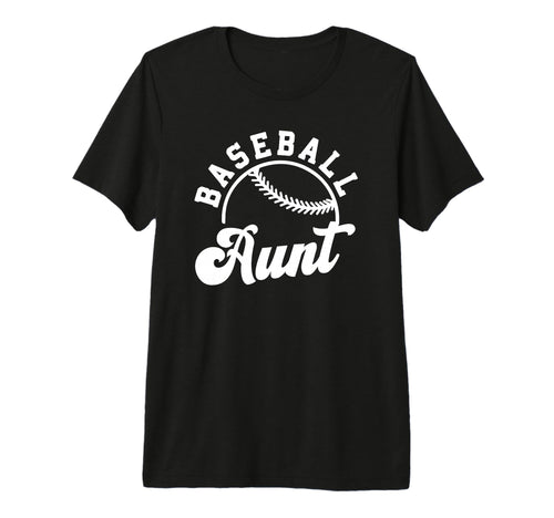 Baseball Aunt Matching Baseball Team T-Shirt - Trendy Graphic for Adults - T-Shirt, Sweatshirt, Hoodie