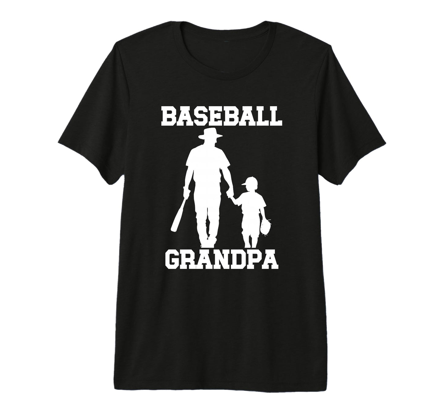 Baseball Lover Grandpa Tri Blend T-Shirt - Fun Novelty Design Unisex - T-Shirt, Sweatshirt, Hoodie