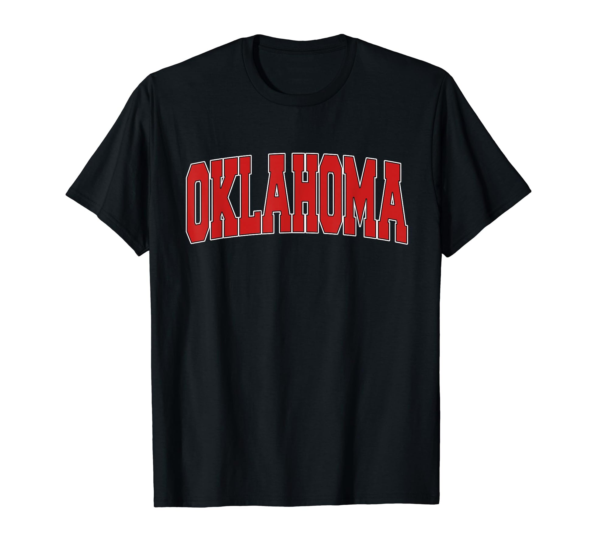 Oklahoma Usa State Ok Varsity Sports T-Shirt - Aesthetic Graphic Men Women - T-Shirt, Sweatshirt, Hoodie