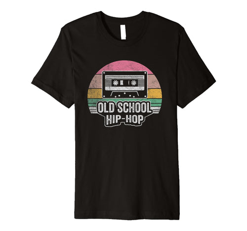 Old School Hip Hop Music Cassette Tape T-Shirt - Custom Art Print Unisex - T-Shirt, Sweatshirt, Hoodie