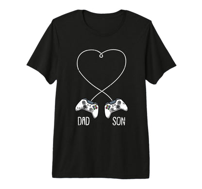 Dad Son Gaming Video Game Controller T-Shirt - Streetwear Style Unisex - T-Shirt, Sweatshirt, Hoodie