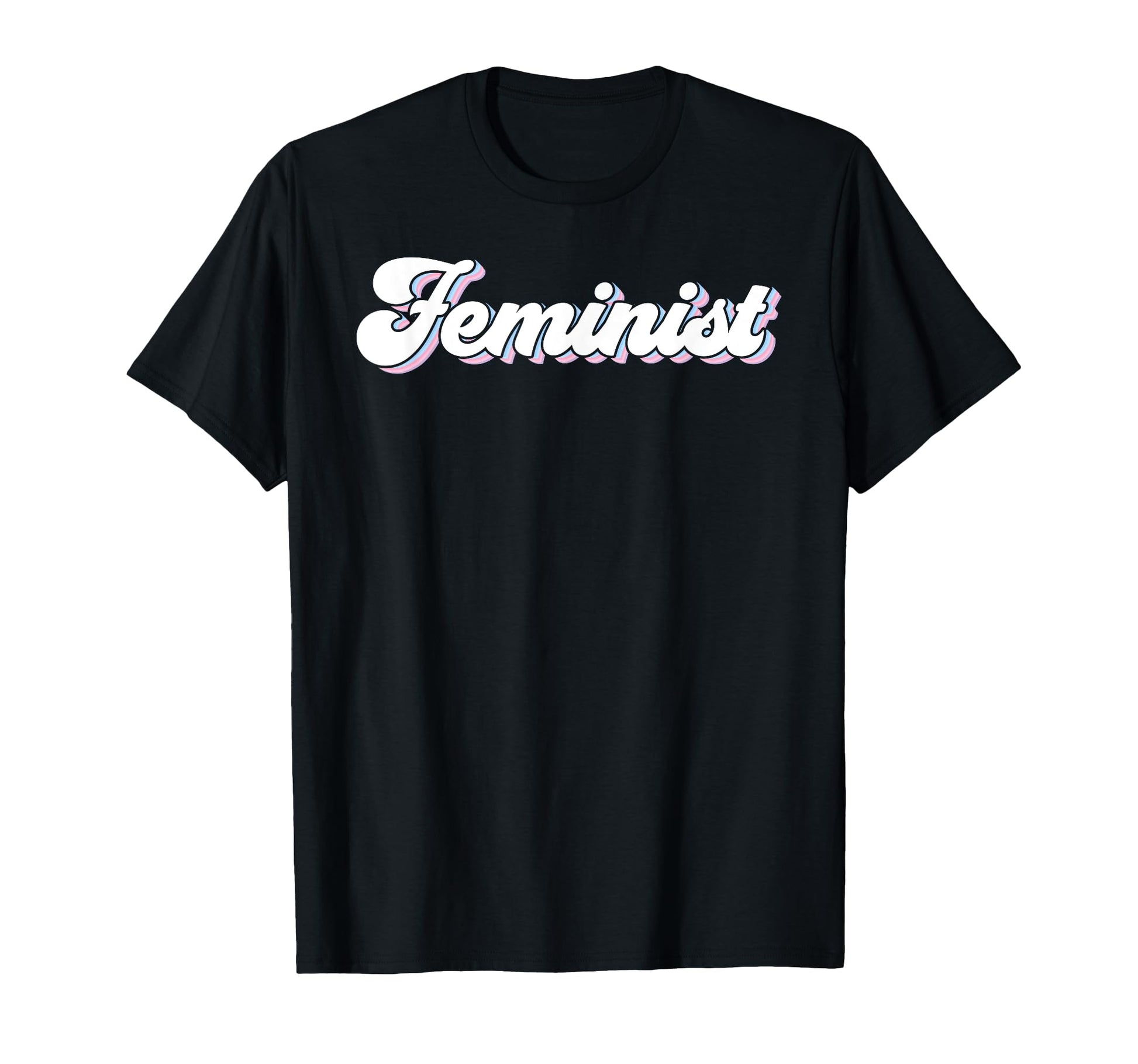 Feminist Feminism 70S Rainbow T-Shirt - Graphic Print Men Women - T-Shirt, Sweatshirt, Hoodie