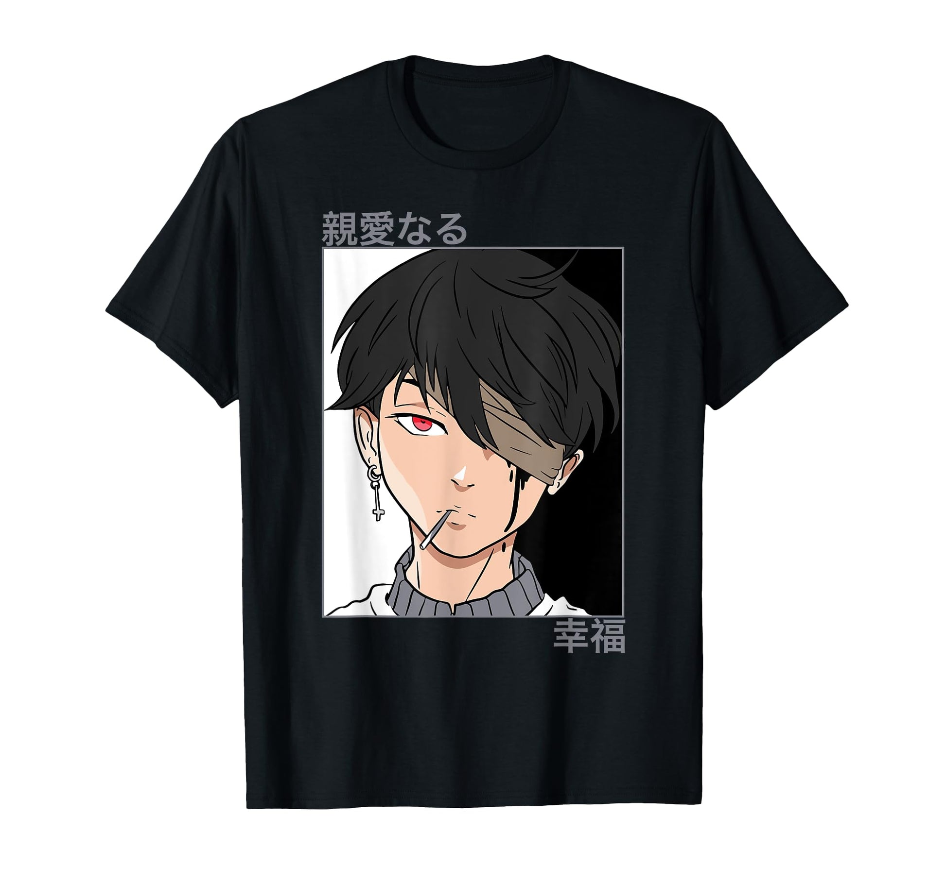 90S Anime Aesthetic Anime Japanese T-Shirt - Unique Graphic Unisex - T-Shirt, Sweatshirt, Hoodie