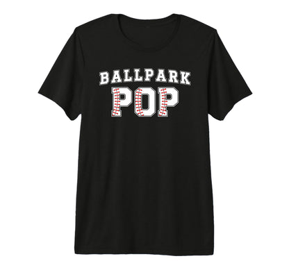 Mens Ballpark Pop Baseball Pop Baseball T-Shirt - Unique Graphic Unisex - T-Shirt, Sweatshirt, Hoodie