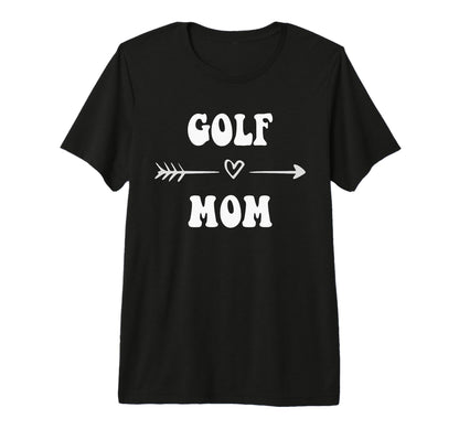 Golf Mom Golfer Golf Lovers Stylish T-Shirt - Minimalist Print for Adults - T-Shirt, Sweatshirt, Hoodie
