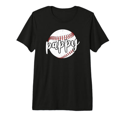 Mens Pappy Proud Baseball Pappy T-Shirt - Aesthetic Graphic Unisex - T-Shirt, Sweatshirt, Hoodie