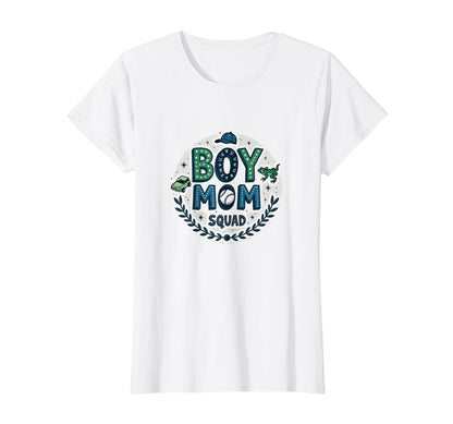 Mom Squad Proud Mama Baseball Cap T-Shirt - Casual Everyday Wear Men Women - T-Shirt, Sweatshirt, Hoodie