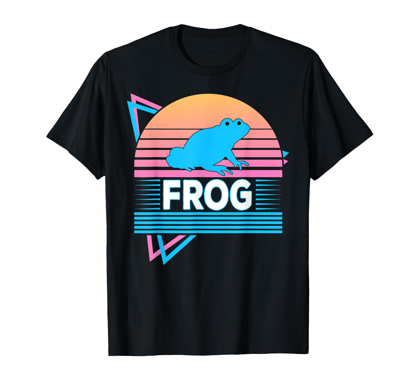 Frog Vaporwave Aesthetic T-Shirt - Streetwear Style Unisex - T-Shirt, Sweatshirt, Hoodie