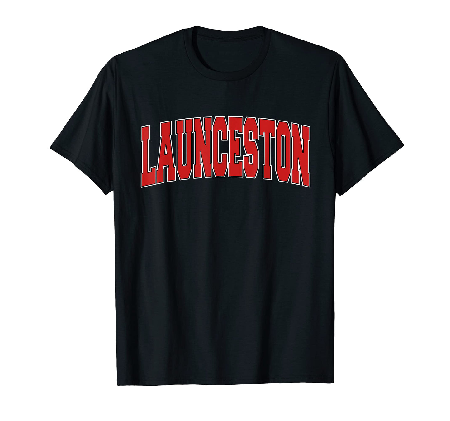 Launceston Australia Varsity Aussie T-Shirt - Minimalist Print Unisex - T-Shirt, Sweatshirt, Hoodie