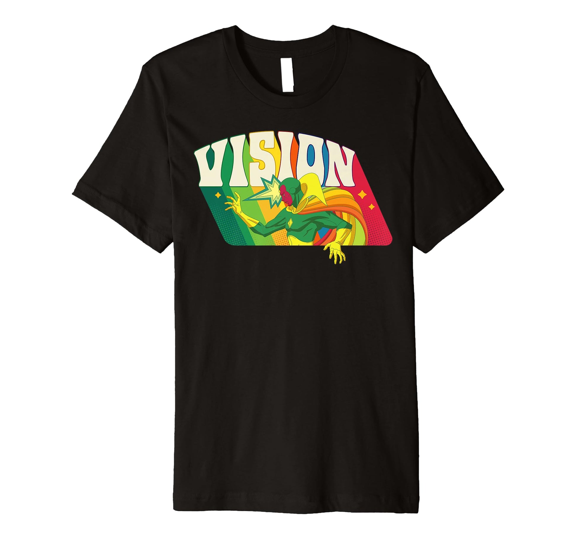 Marvel Avengers Vision Solar Gem T-Shirt - Custom Art Print Men Women - T-Shirt, Sweatshirt, Hoodie