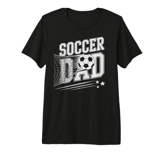 Soccer Dad Football Soccer Player T-Shirt - Unique Graphic for Adults - T-Shirt, Sweatshirt, Hoodie