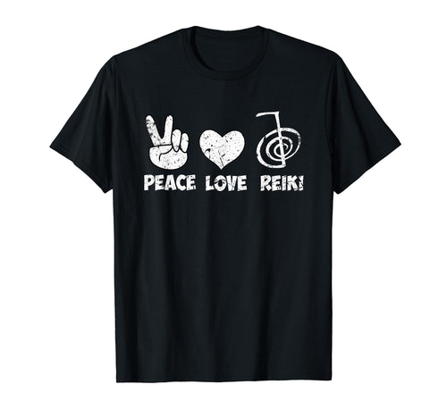 Riki Gift Or Healing Peace Love Reiki T-Shirt - Trendy Graphic Unisex - T-Shirt, Sweatshirt, Hoodie